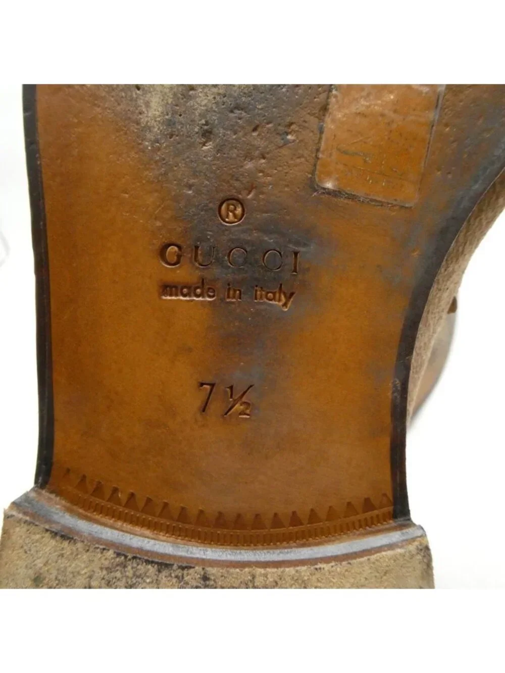 Gucci Horsebit Loafers Shoes Flat 7.5